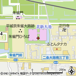 奈良県奈良市二条大路南周辺の地図