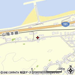 島根県益田市高津町485周辺の地図