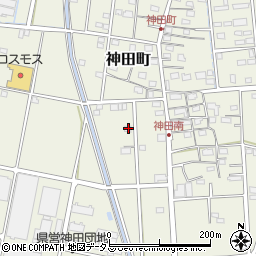 静岡県浜松市中央区神田町1025周辺の地図