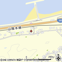 島根県益田市高津町493周辺の地図