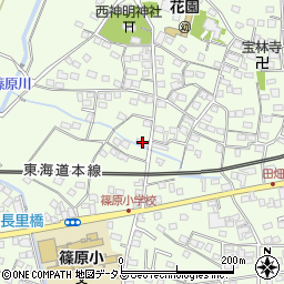 静岡県浜松市中央区篠原町9626周辺の地図
