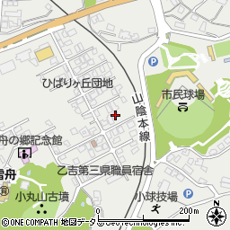 島根県益田市乙吉町858-2周辺の地図