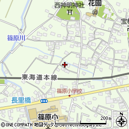 静岡県浜松市中央区篠原町9622周辺の地図