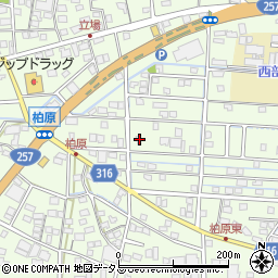 静岡県浜松市中央区篠原町21784周辺の地図