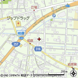 静岡県浜松市中央区篠原町21780周辺の地図