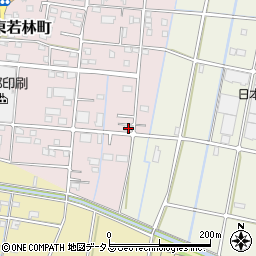 静岡県浜松市中央区東若林町1576周辺の地図