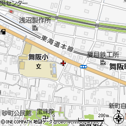 浜松西警察署舞阪町交番周辺の地図