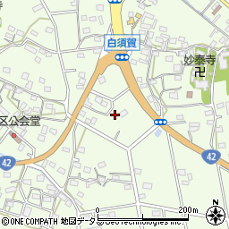 静岡県湖西市白須賀1524周辺の地図
