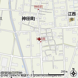 静岡県浜松市中央区神田町1053周辺の地図