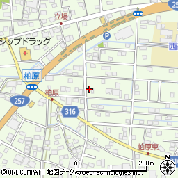 静岡県浜松市中央区篠原町21783周辺の地図