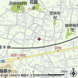 静岡県浜松市中央区篠原町9476周辺の地図