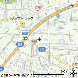 静岡県浜松市中央区篠原町21778周辺の地図