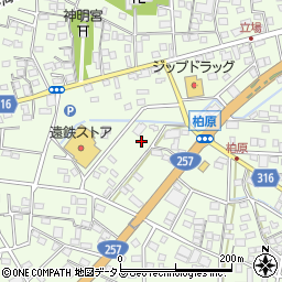 静岡県浜松市中央区篠原町21531周辺の地図