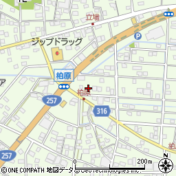 静岡県浜松市中央区篠原町21776周辺の地図