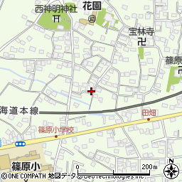 静岡県浜松市中央区篠原町9477周辺の地図