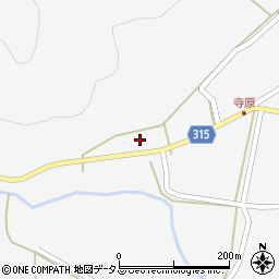 広島県山県郡北広島町寺原1151周辺の地図