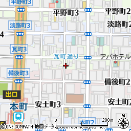 ＧＳパーク千島・瓦町駐車場周辺の地図