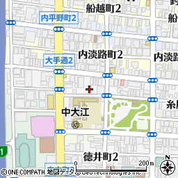 オカモト株式会社　大阪支店包装資材課周辺の地図