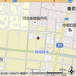 静岡県浜松市中央区新橋町214周辺の地図