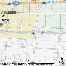 静岡県浜松市中央区高塚町2438周辺の地図