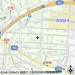 静岡県浜松市中央区篠原町21742周辺の地図