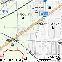 岡山県岡山市東区宍甘352周辺の地図