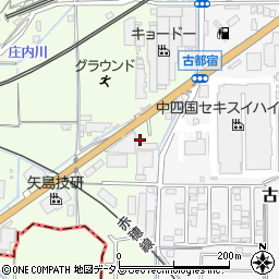 岡山県岡山市東区宍甘352周辺の地図