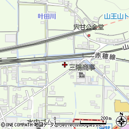 岡山県岡山市東区宍甘156周辺の地図