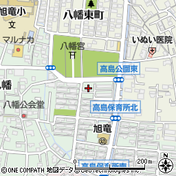 高島市営住宅Ｄ－４０１周辺の地図