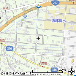 静岡県浜松市中央区篠原町21740周辺の地図