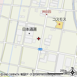 静岡県浜松市中央区神田町1194周辺の地図
