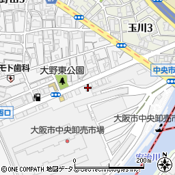 大阪シティ信用金庫福島支店周辺の地図