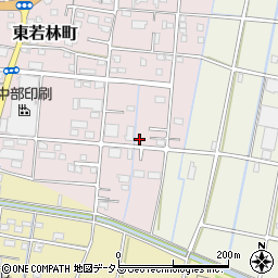 静岡県浜松市中央区東若林町1578周辺の地図
