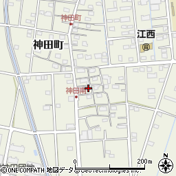 静岡県浜松市中央区神田町882周辺の地図