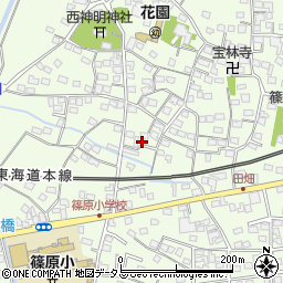 静岡県浜松市中央区篠原町9480周辺の地図