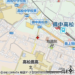 岡山県岡山市北区高松原古才243周辺の地図