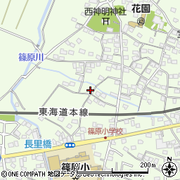 静岡県浜松市中央区篠原町9619周辺の地図