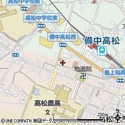 岡山県岡山市北区高松原古才245周辺の地図