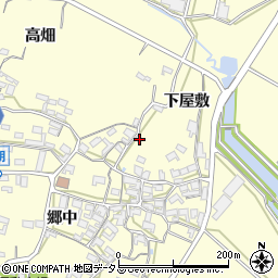 愛知県田原市吉胡町郷中114周辺の地図