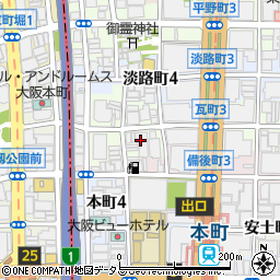 ミツワ電機株式会社　関西支社周辺の地図