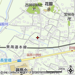 静岡県浜松市中央区篠原町9629周辺の地図