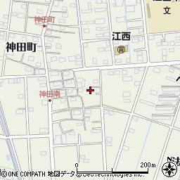 静岡県浜松市中央区神田町730周辺の地図