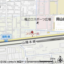 美岡運送倉庫周辺の地図