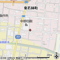 静岡県浜松市中央区東若林町1531周辺の地図