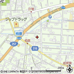 静岡県浜松市中央区篠原町21758周辺の地図