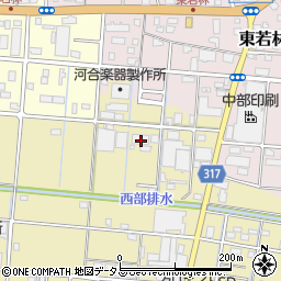 静岡県浜松市中央区新橋町215周辺の地図