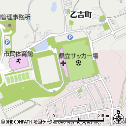 島根県益田市乙吉町631周辺の地図