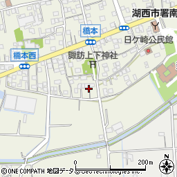 静岡県湖西市新居町浜名953-1周辺の地図