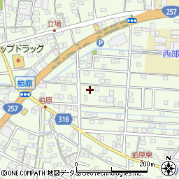 静岡県浜松市中央区篠原町21750周辺の地図