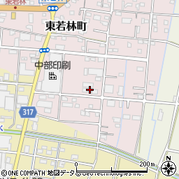 静岡県浜松市中央区東若林町1546周辺の地図